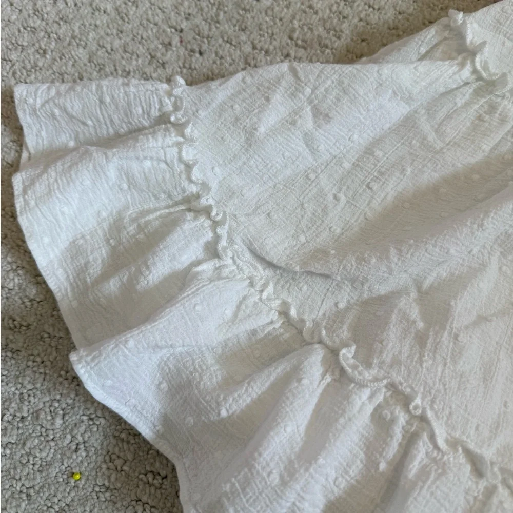 Angel Biba White mini dress - Picture 4 of 7